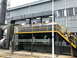 烤漆廢氣催化燃燒一體機(jī)-烤漆房催化燃燒設(shè)備