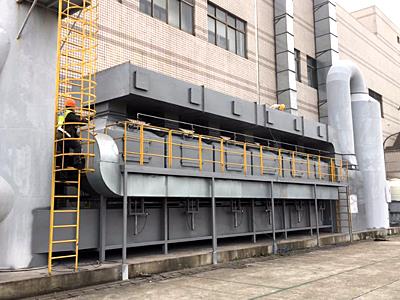 催化燃燒設備實景圖片