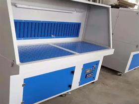 滄州藍(lán)鴻機械打磨除塵工作臺-車間拋光工作臺