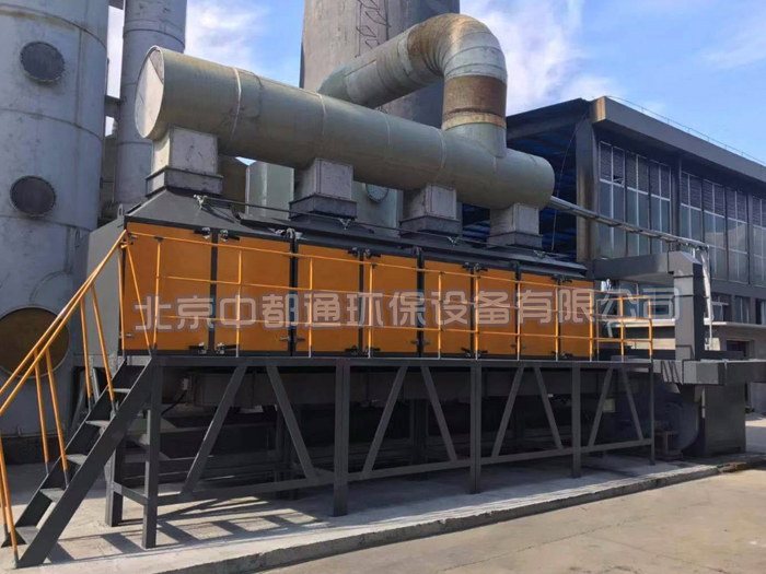 上?？酒釓U氣催化燃燒一體機案例